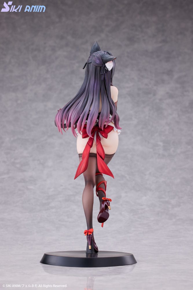 Original Character PVC Statue 1/7 Shibarare Cat Ruhuna-chan Deluxe Edition 26 cm Scalefiguren Yokina