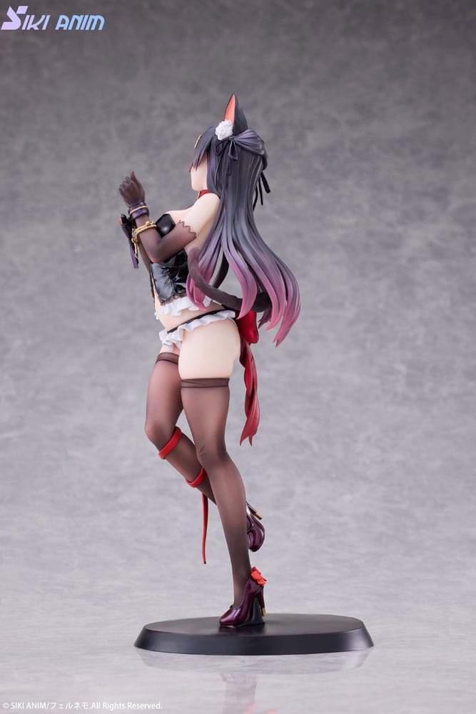 Original Character PVC Statue 1/7 Shibarare Cat Ruhuna-chan Deluxe Edition 26 cm Scalefiguren Yokina