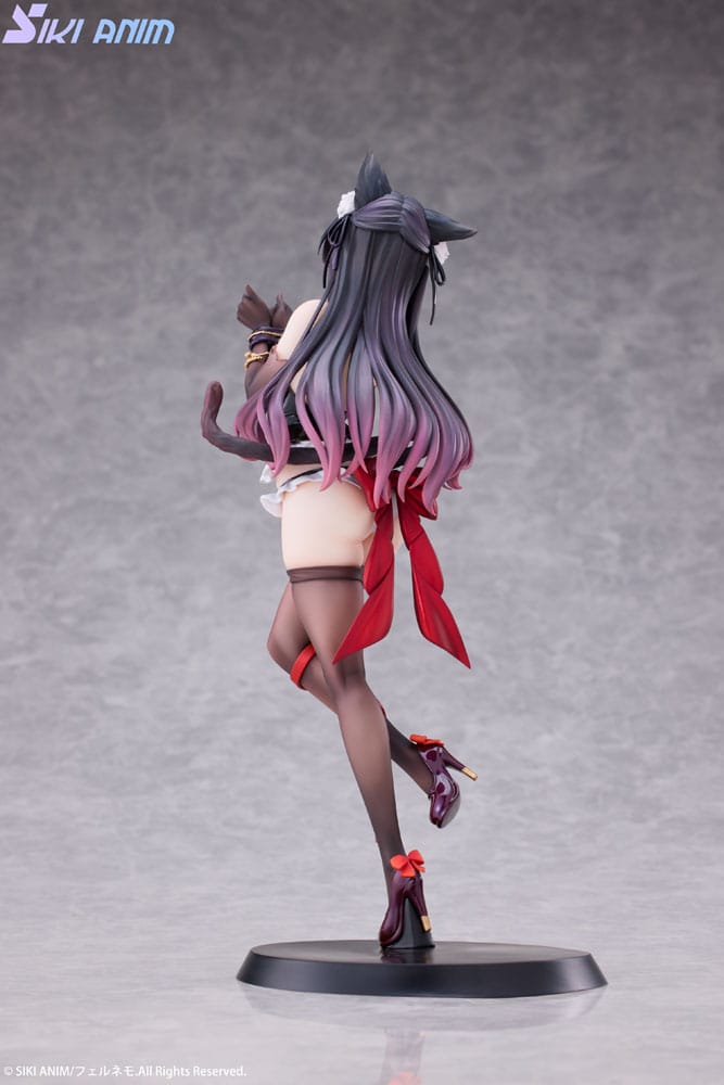 Original Character PVC Statue 1/7 Shibarare Cat Ruhuna-chan Deluxe Edition 26 cm Scalefiguren Yokina