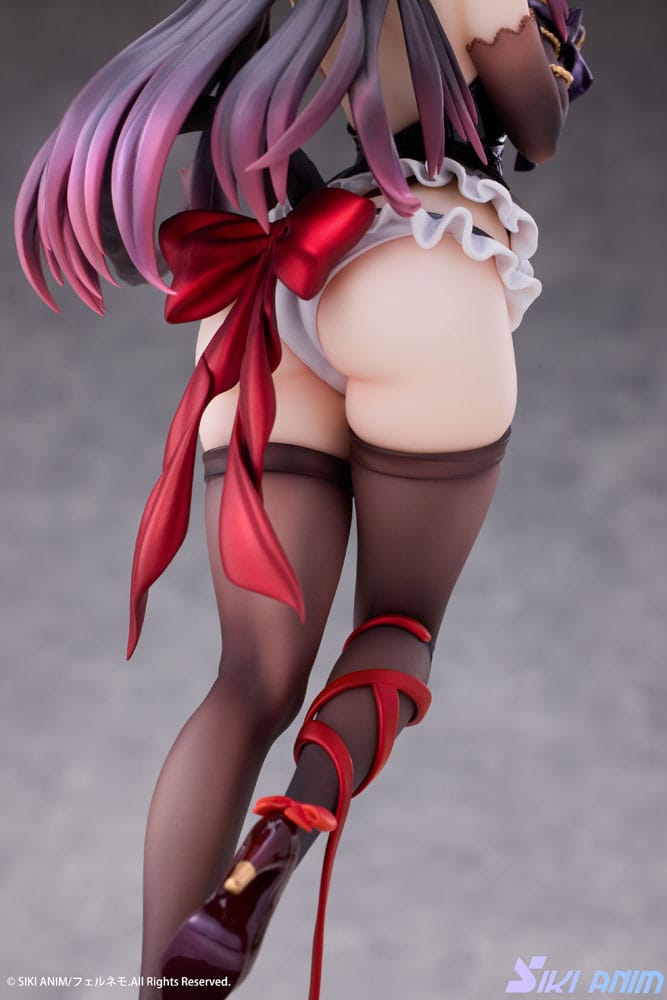 Original Character PVC Statue 1/7 Shibarare Cat Ruhuna-chan Deluxe Edition 26 cm Scalefiguren Yokina
