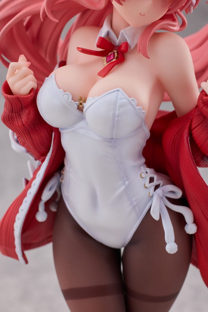 Original Character PVC Statue 1/7 White Rabbit Illustrated by Rosuuri 24 cm Scalefiguren Yokina