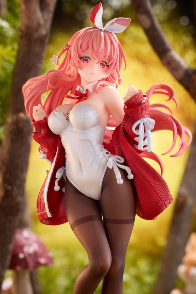 Original Character PVC Statue 1/7 White Rabbit Illustrated by Rosuuri 24 cm Scalefiguren Yokina