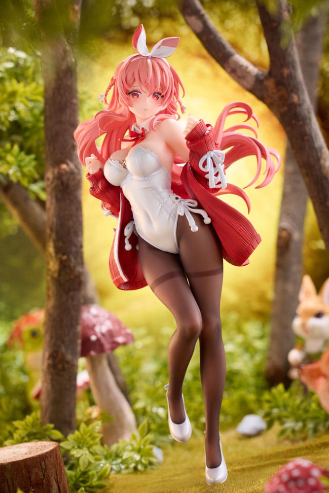 Original Character PVC Statue 1/7 White Rabbit Illustrated by Rosuuri 24 cm Scalefiguren Yokina