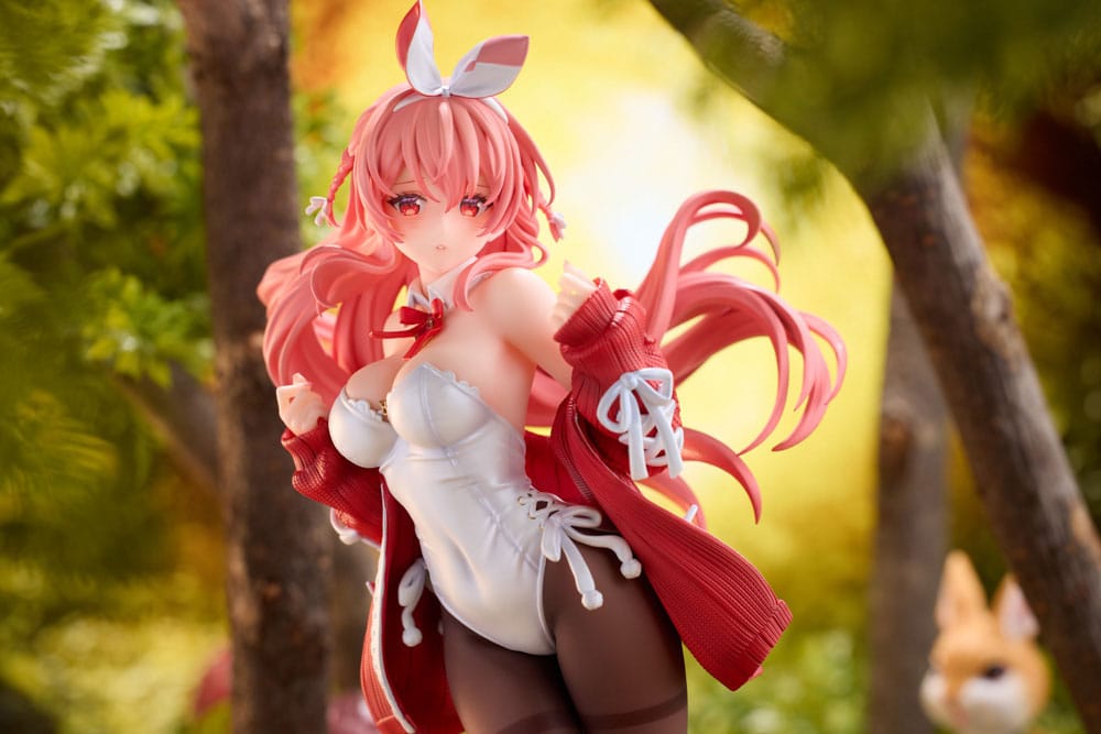 Original Character PVC Statue 1/7 White Rabbit Illustrated by Rosuuri 24 cm Scalefiguren Yokina