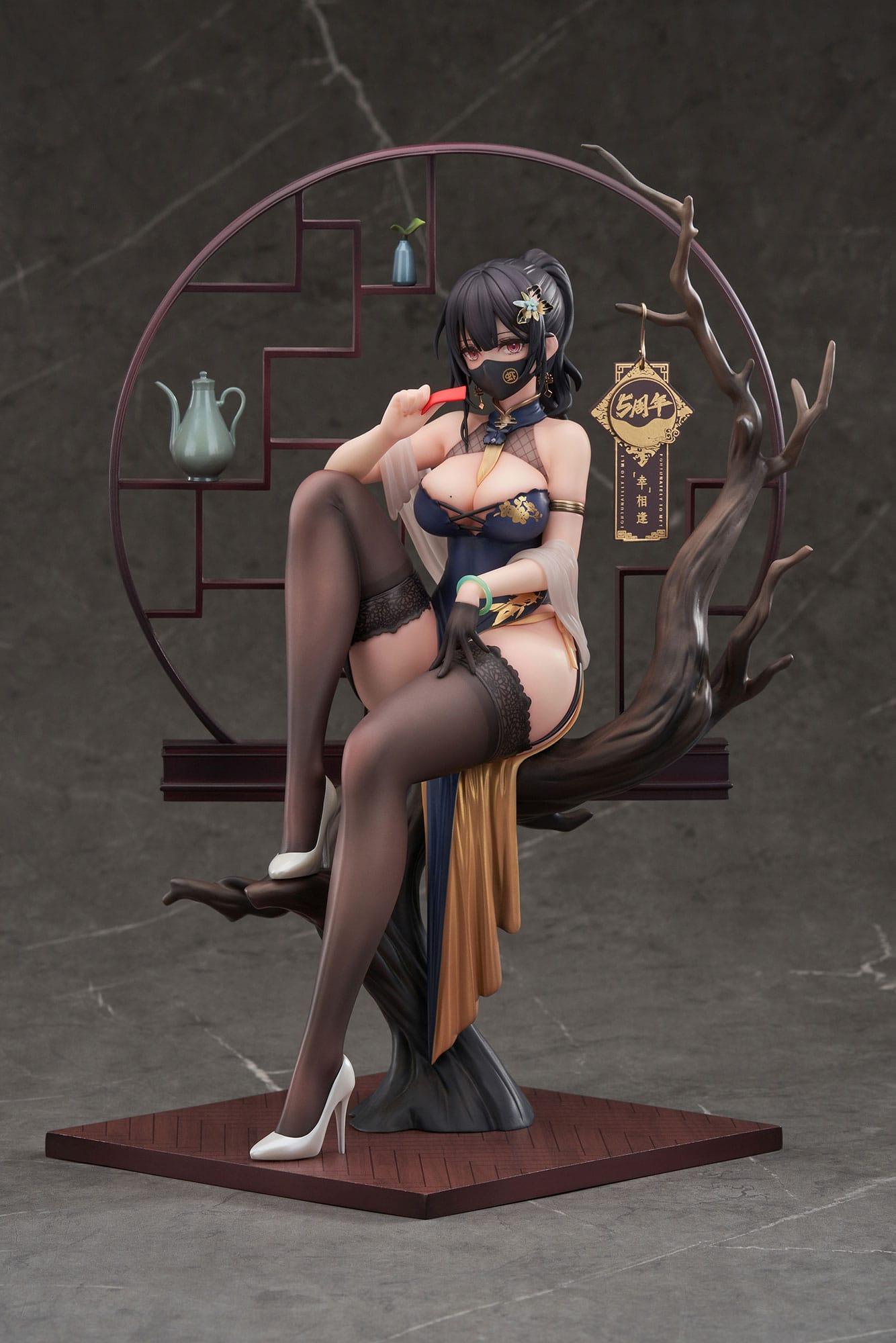 Original Character PVC Statue 1/7 Xiami China Dress Genboku Ver. 26 cm Scalefiguren Yokina