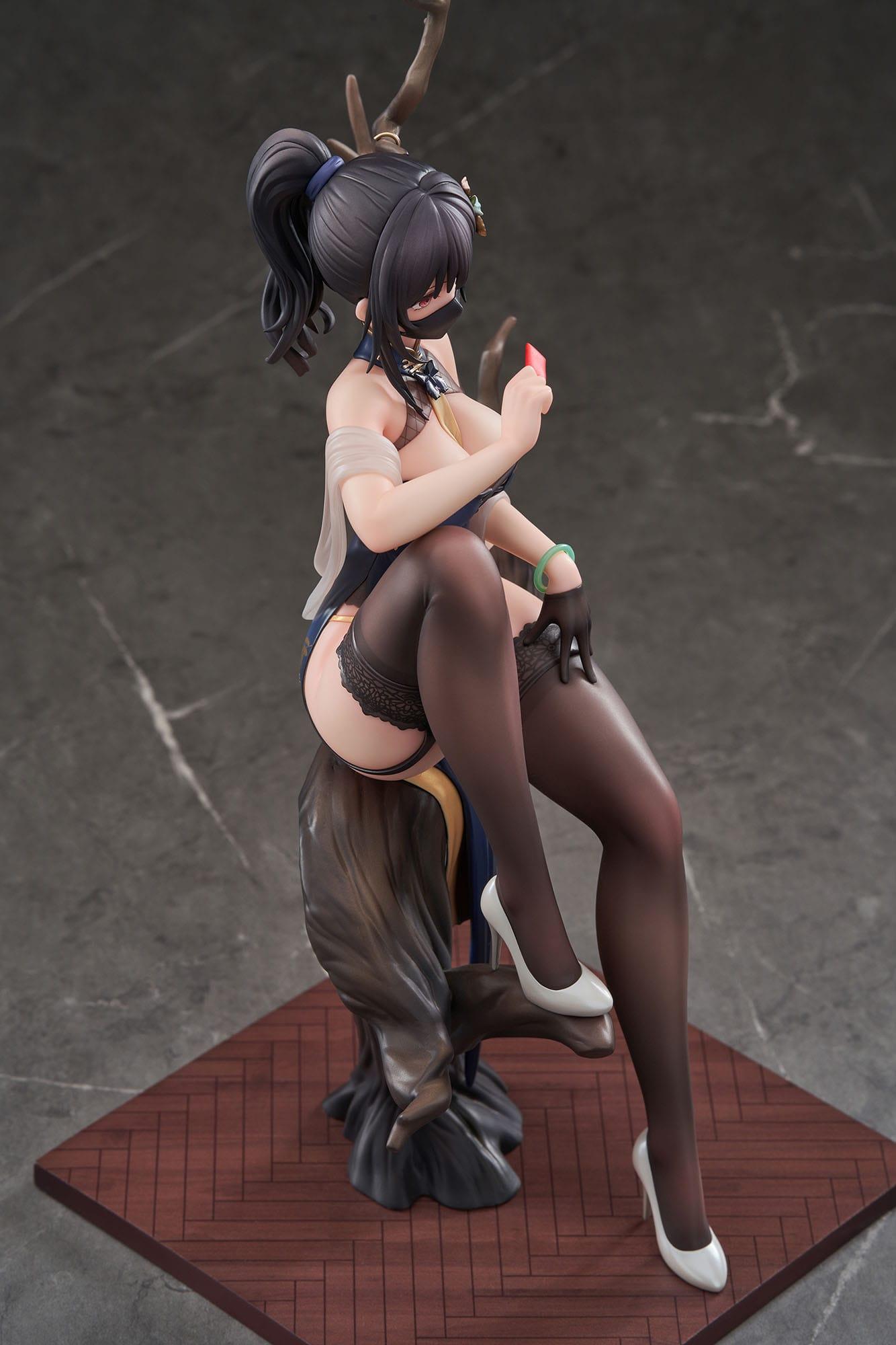 Original Character PVC Statue 1/7 Xiami China Dress Genboku Ver. 26 cm Scalefiguren Yokina