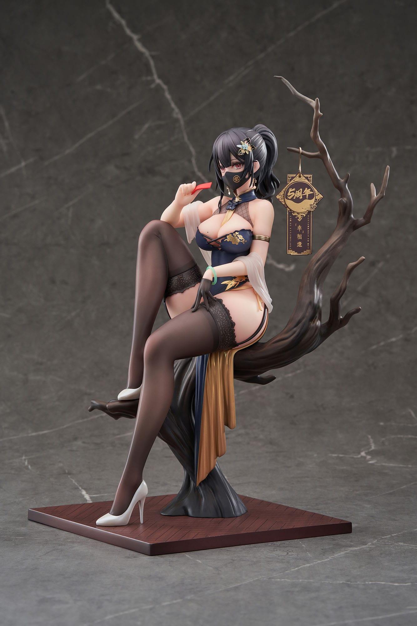 Original Character PVC Statue 1/7 Xiami China Dress Genboku Ver. 26 cm Scalefiguren Yokina
