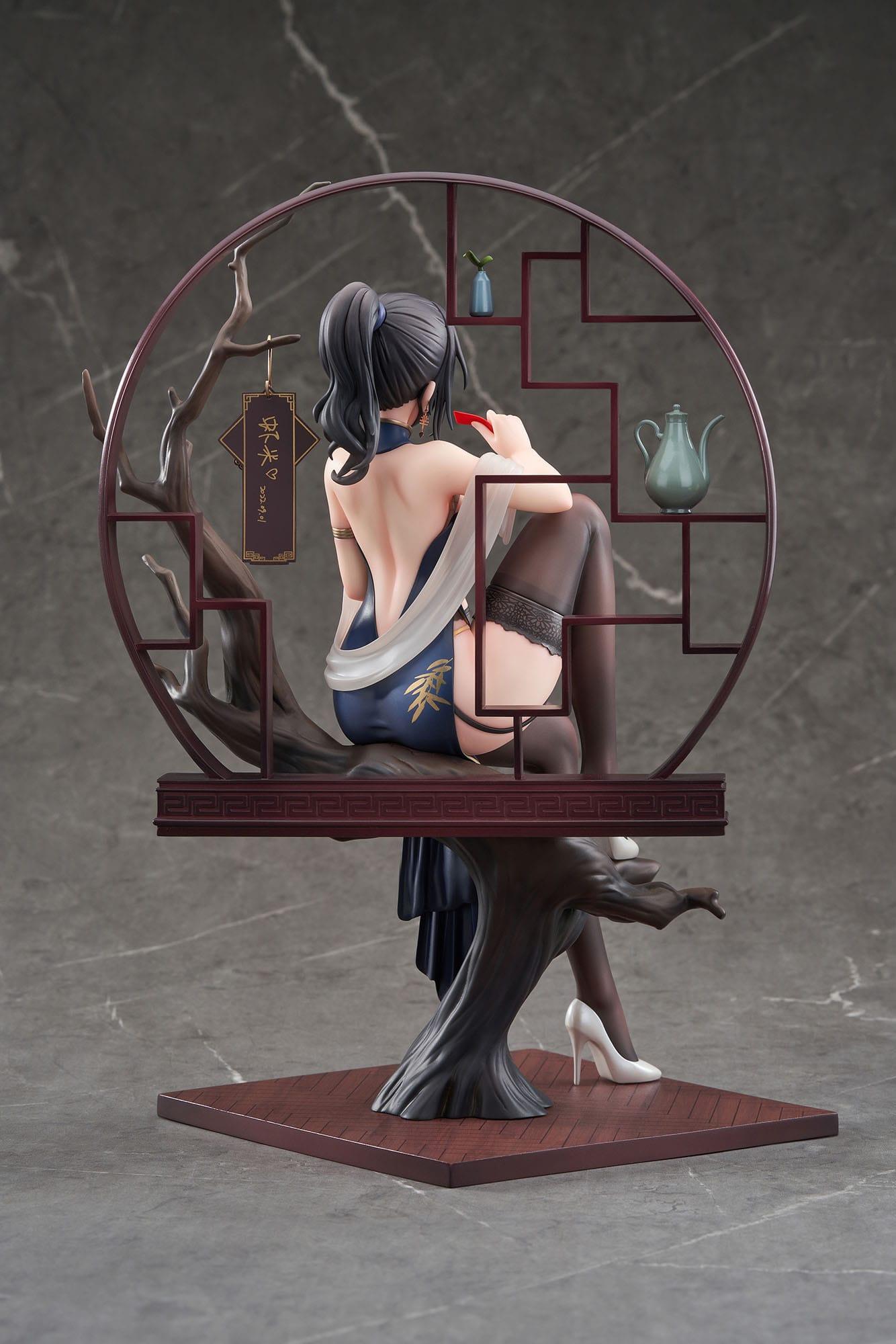 Original Character PVC Statue 1/7 Xiami China Dress Genboku Ver. 26 cm Scalefiguren Yokina