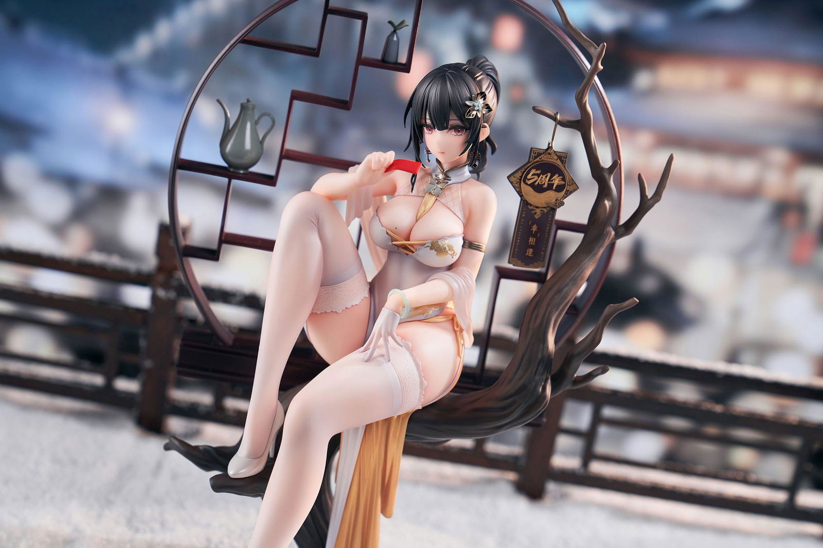 Original Character PVC Statue 1/7 Xiami China Dress Step On Snow Ver. 26 cm Scalefiguren Yokina