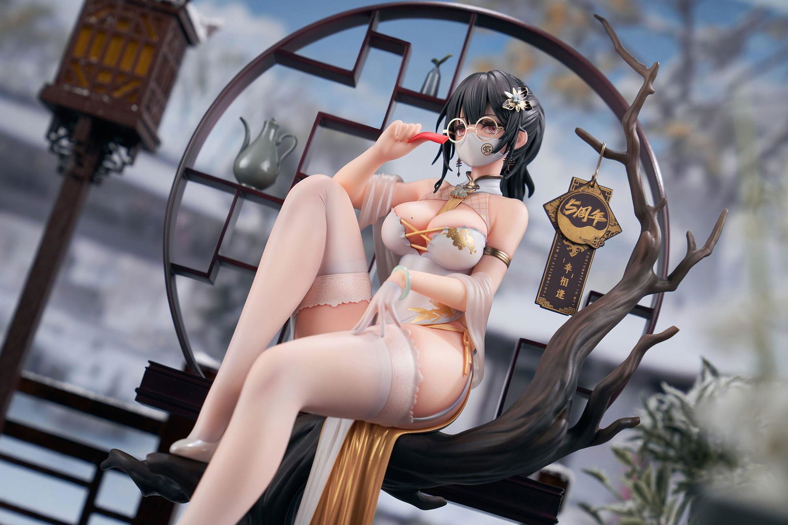 Original Character PVC Statue 1/7 Xiami China Dress Step On Snow Ver. 26 cm Scalefiguren Yokina