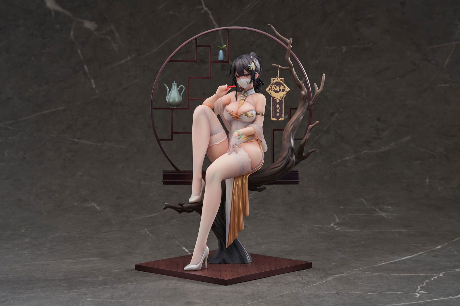 Original Character PVC Statue 1/7 Xiami China Dress Step On Snow Ver. 26 cm Scalefiguren Yokina