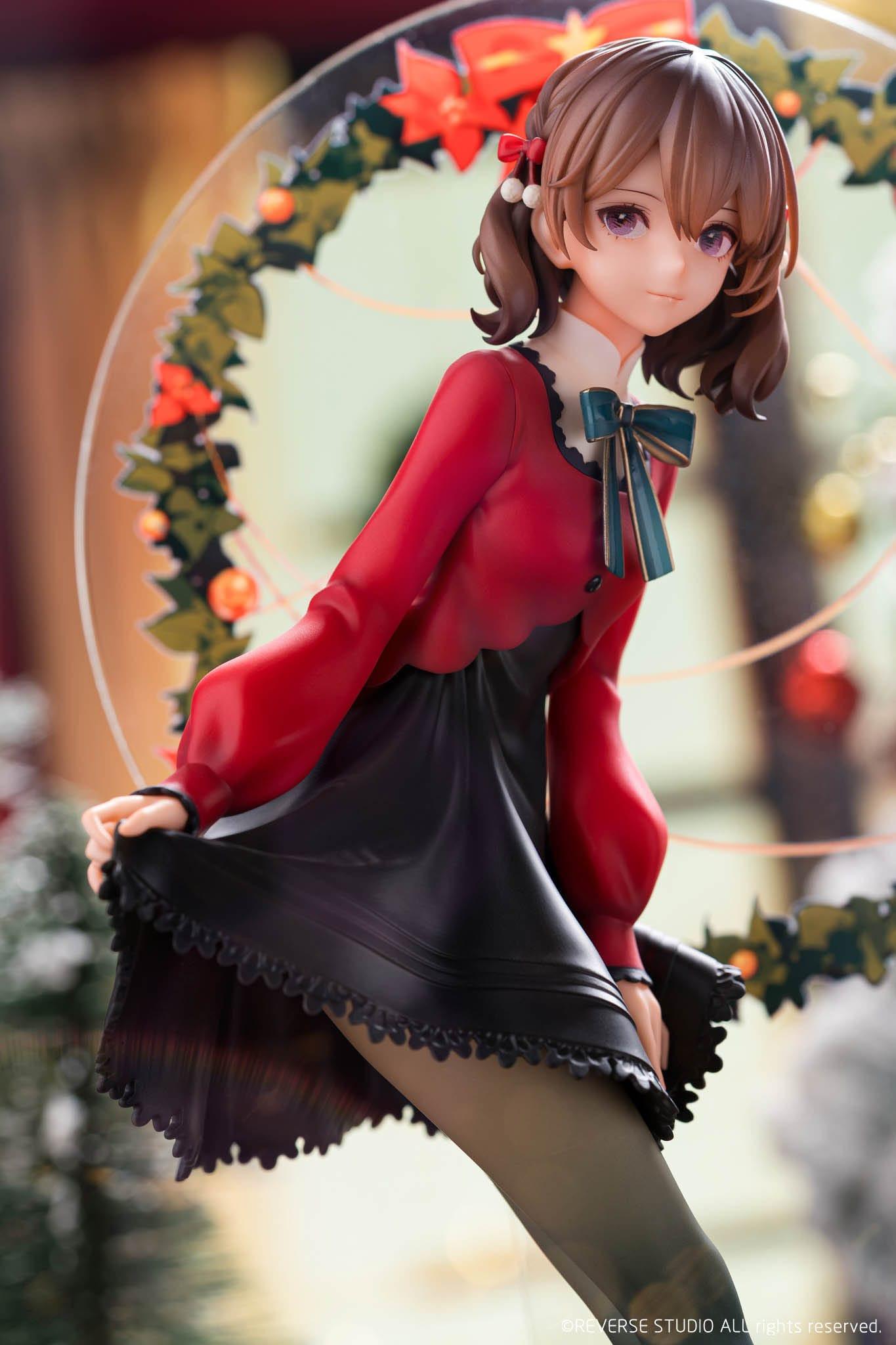 Original Character PVC Statue 1/8 Desktop Girls Series Winter Ringo 24 cm Scalefiguren Yokina