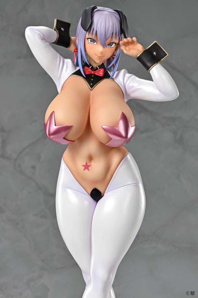Original Character Statue 1/5 Ami-chan Gyaku Bunny Tanned Ver. 32 cm Hentai Yokina