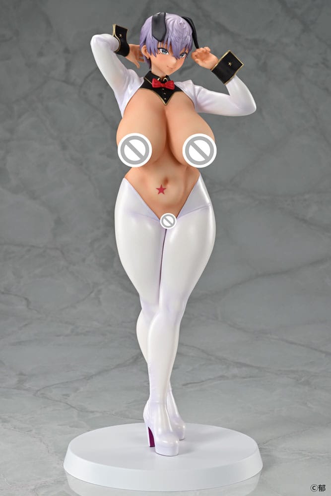Original Character Statue 1/5 Ami-chan Gyaku Bunny Tanned Ver. 32 cm Hentai Yokina