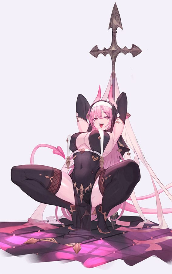 Original Character Statue 1/6 Devil Sister Nemu 30 cm Hentai Yokina