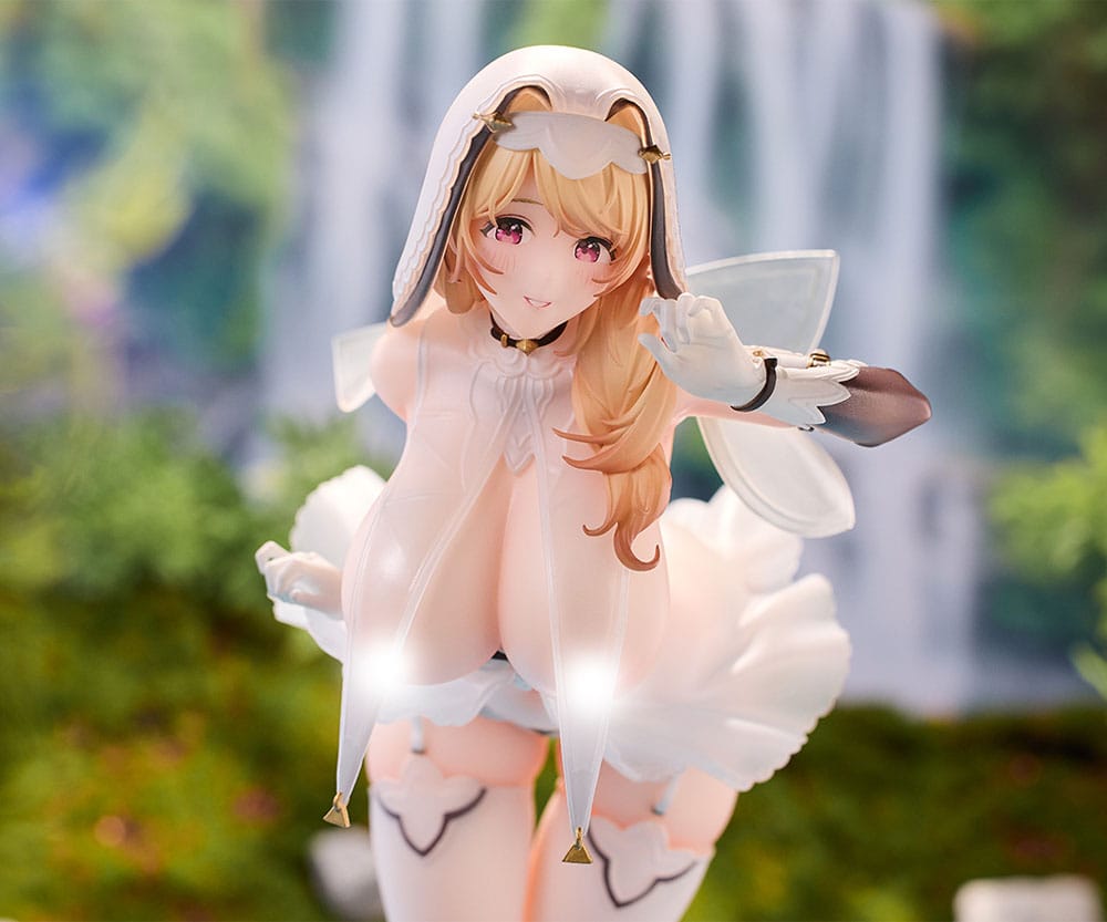 Original Character Statue 1/6 Elixer Priestess Ver. ASMR DVD Set 28 cm Hentai Yokina
