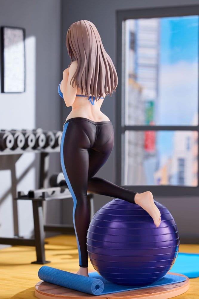 Original Character Statue 1/6 Exercise Girl Aoi 28 cm Scalefiguren Yokina