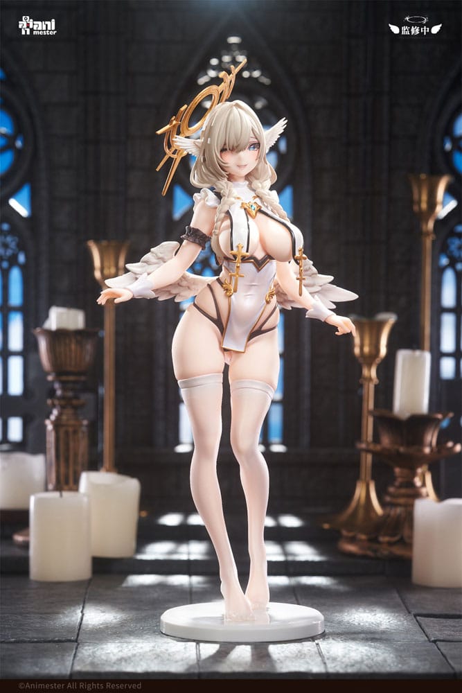 Original Character Statue 1/6 Sheng Wan Jiao Zhu Cheshire 29 cm Scalefiguren Yokina
