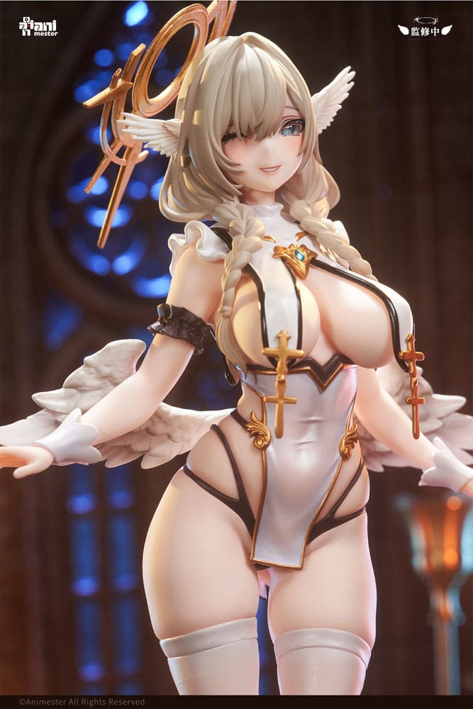 Original Character Statue 1/6 Sheng Wan Jiao Zhu Cheshire 29 cm Scalefiguren Yokina