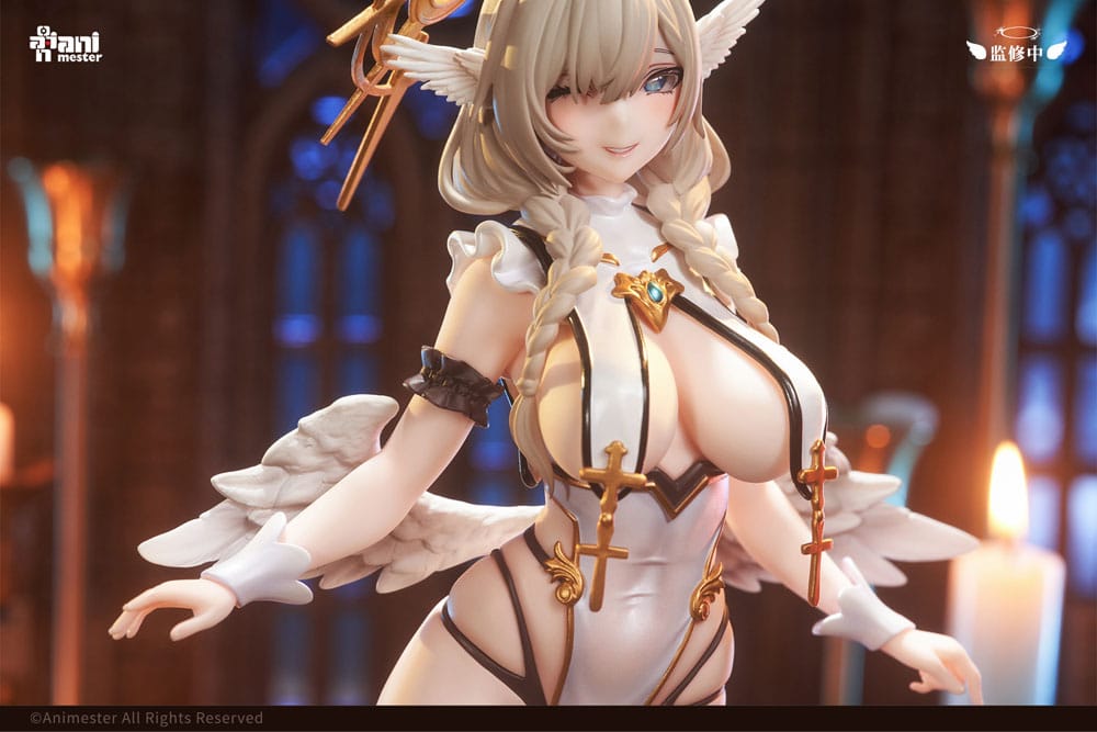 Original Character Statue 1/6 Sheng Wan Jiao Zhu Cheshire 29 cm Scalefiguren Yokina
