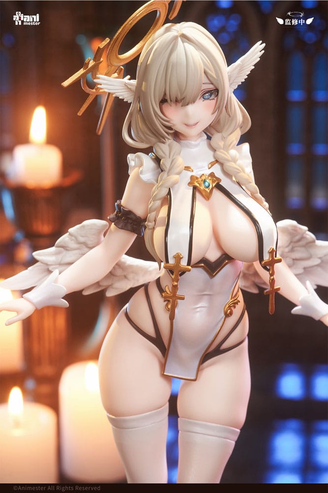 Original Character Statue 1/6 Sheng Wan Jiao Zhu Cheshire 29 cm Scalefiguren Yokina