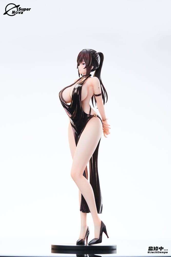 Original Character Statue 1/6 Shiho Miyamae Party Dress Ver. Illustrated by JackDempa 27 cm Scalefiguren Yokina