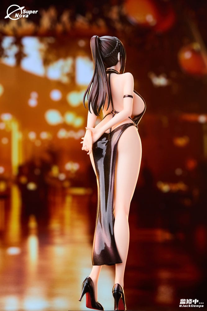 Original Character Statue 1/6 Shiho Miyamae Party Dress Ver. Illustrated by JackDempa 27 cm Scalefiguren Yokina