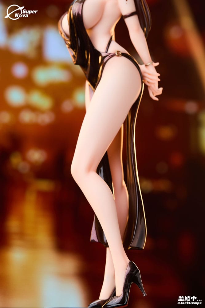 Original Character Statue 1/6 Shiho Miyamae Party Dress Ver. Illustrated by JackDempa 27 cm Scalefiguren Yokina
