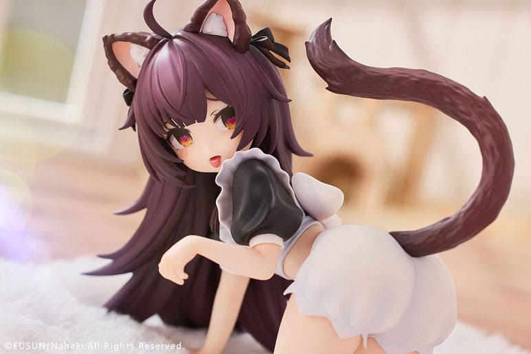 Original Character Statue 1/7 Cat Ear Maid Peng Peng 10 cm Scalefiguren Yokina