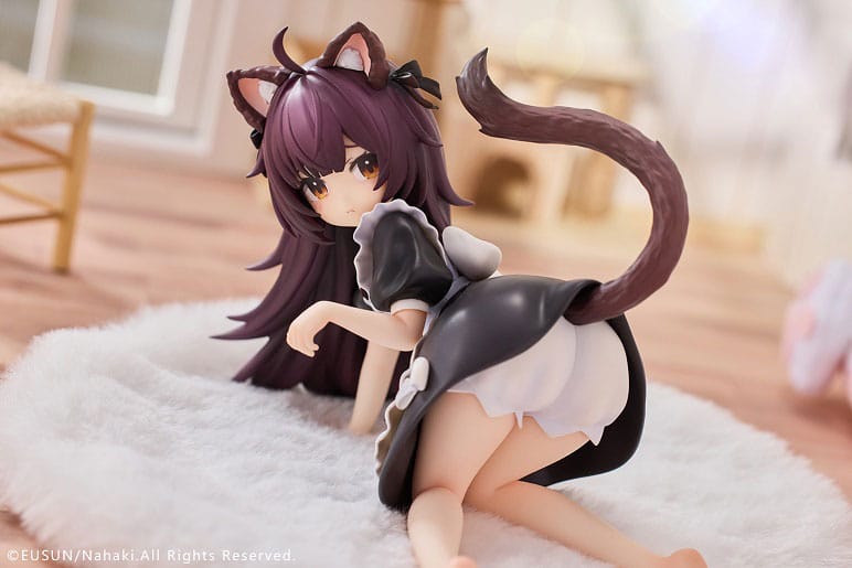 Original Character Statue 1/7 Cat Ear Maid Peng Peng 10 cm Scalefiguren Yokina