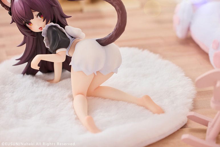 Original Character Statue 1/7 Cat Ear Maid Peng Peng 10 cm Scalefiguren Yokina