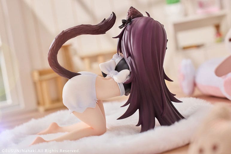 Original Character Statue 1/7 Cat Ear Maid Peng Peng 10 cm Scalefiguren Yokina
