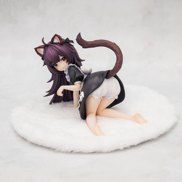 Original Character Statue 1/7 Cat Ear Maid Peng Peng 10 cm Scalefiguren Yokina