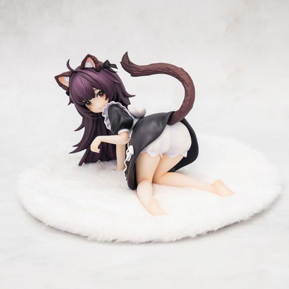 Original Character Statue 1/7 Cat Ear Maid Peng Peng 10 cm Scalefiguren Yokina
