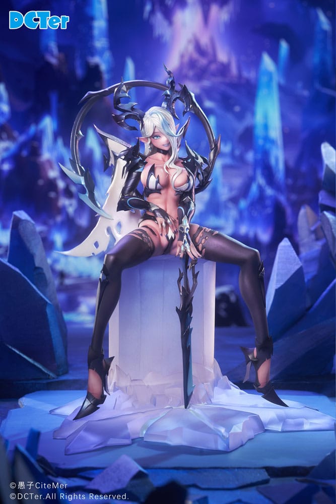 Original Character Statue 1/7 Timaeus draco bellatrix feminina 26 cm Scalefiguren Yokina