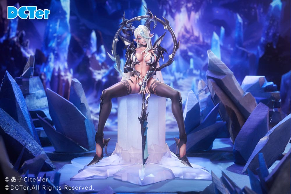 Original Character Statue 1/7 Timaeus draco bellatrix feminina 26 cm Scalefiguren Yokina
