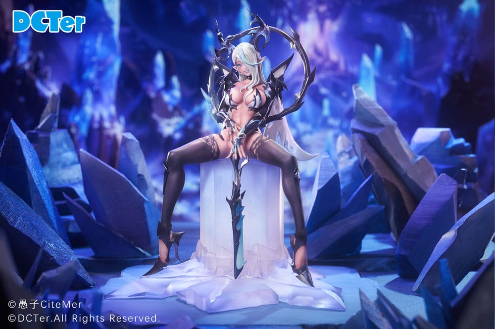 Original Character Statue 1/7 Timaeus draco bellatrix feminina 26 cm Scalefiguren Yokina