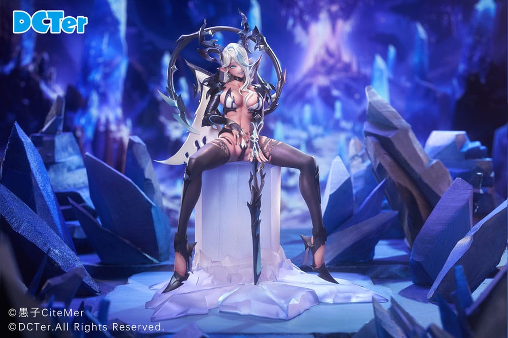 Original Character Statue 1/7 Timaeus draco bellatrix feminina 26 cm Scalefiguren Yokina