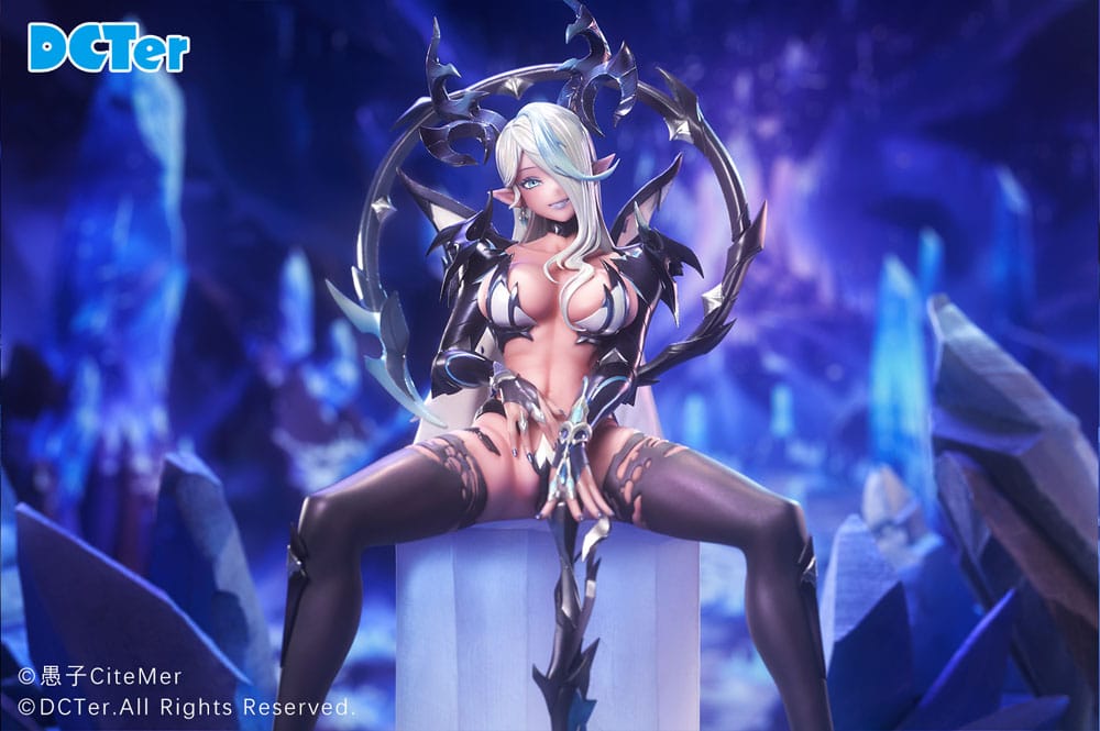 Original Character Statue 1/7 Timaeus draco bellatrix feminina 26 cm Scalefiguren Yokina