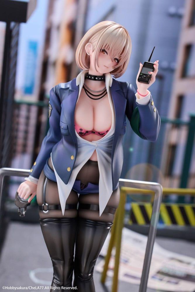 Original Illustration PVC Statue 1/6 Naughty Police Woman Illustration by CheLA77 Limited Edition 27 cm Scalefiguren Yokina