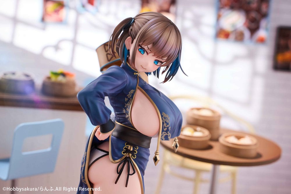 Original Illustration PVC Statue 1/7 Manjuu Musume Tsumugu Illustrated by Ranfu 25 cm Hentai Yokina