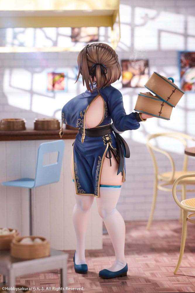 Original Illustration PVC Statue 1/7 Manjuu Musume Tsumugu Illustrated by Ranfu 25 cm Hentai Yokina