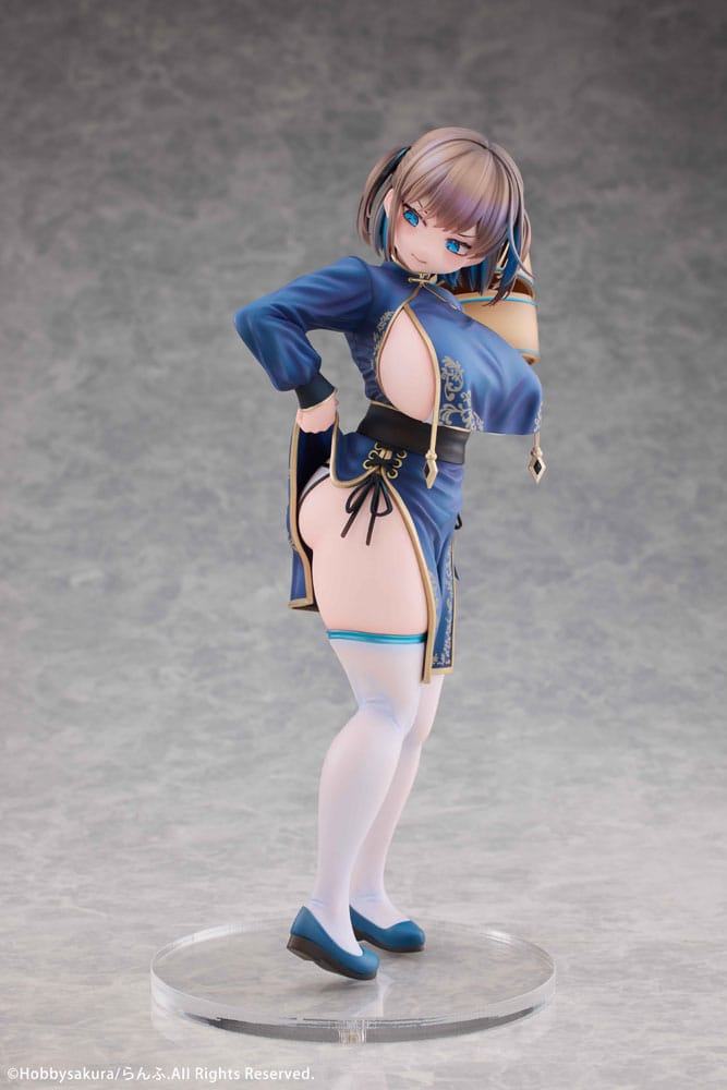 Original Illustration PVC Statue 1/7 Manjuu Musume Tsumugu Illustrated by Ranfu 25 cm Hentai Yokina