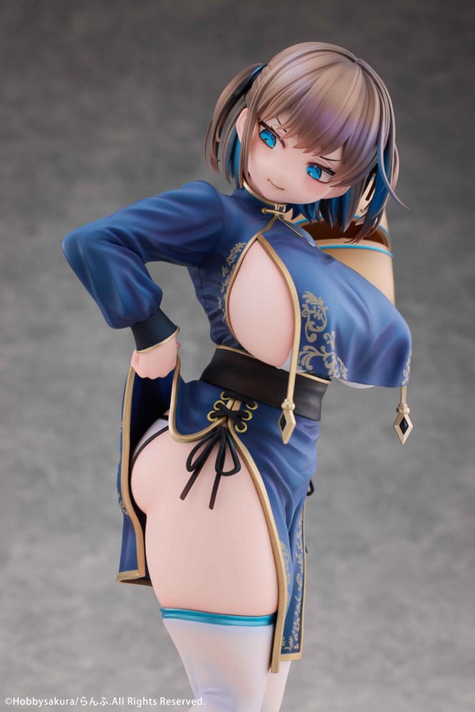 Original Illustration PVC Statue 1/7 Manjuu Musume Tsumugu Illustrated by Ranfu 25 cm Hentai Yokina