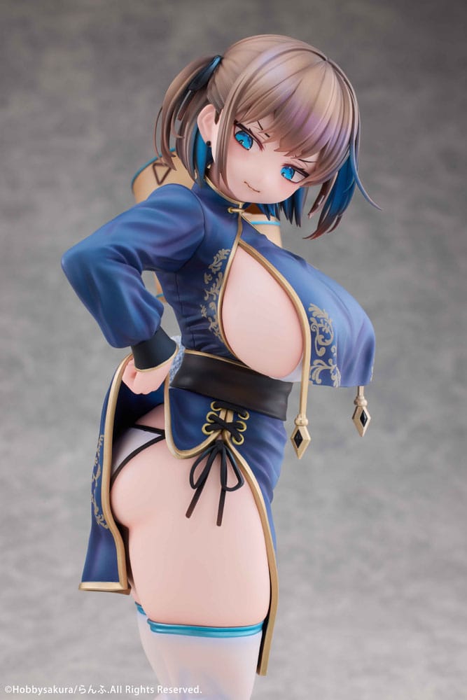 Original Illustration PVC Statue 1/7 Manjuu Musume Tsumugu Illustrated by Ranfu 25 cm Hentai Yokina