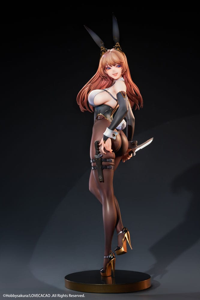 Original Illustration PVC Statue 1/7 Psycho Bunny illustration by LOVECACAO Deluxe Edition 30 cm Scalefiguren Yokina