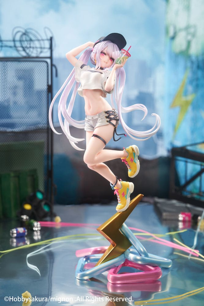 Original Illustration PVC Statue 1/7 Spark illustration by mignon Deluxe Edition 28 cm Scalefiguren Yokina