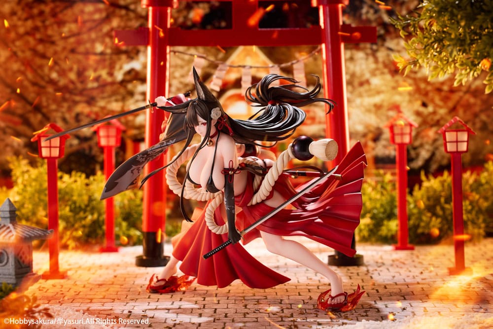 Original Illustration PVC Statue 1/7 Ying Mo illustration by Kishi yasuri 25 cm Scalefiguren Yokina