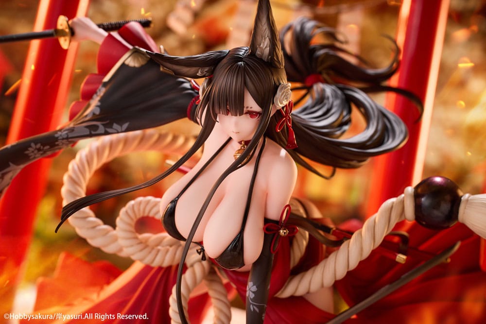 Original Illustration PVC Statue 1/7 Ying Mo illustration by Kishi yasuri 25 cm Scalefiguren Yokina