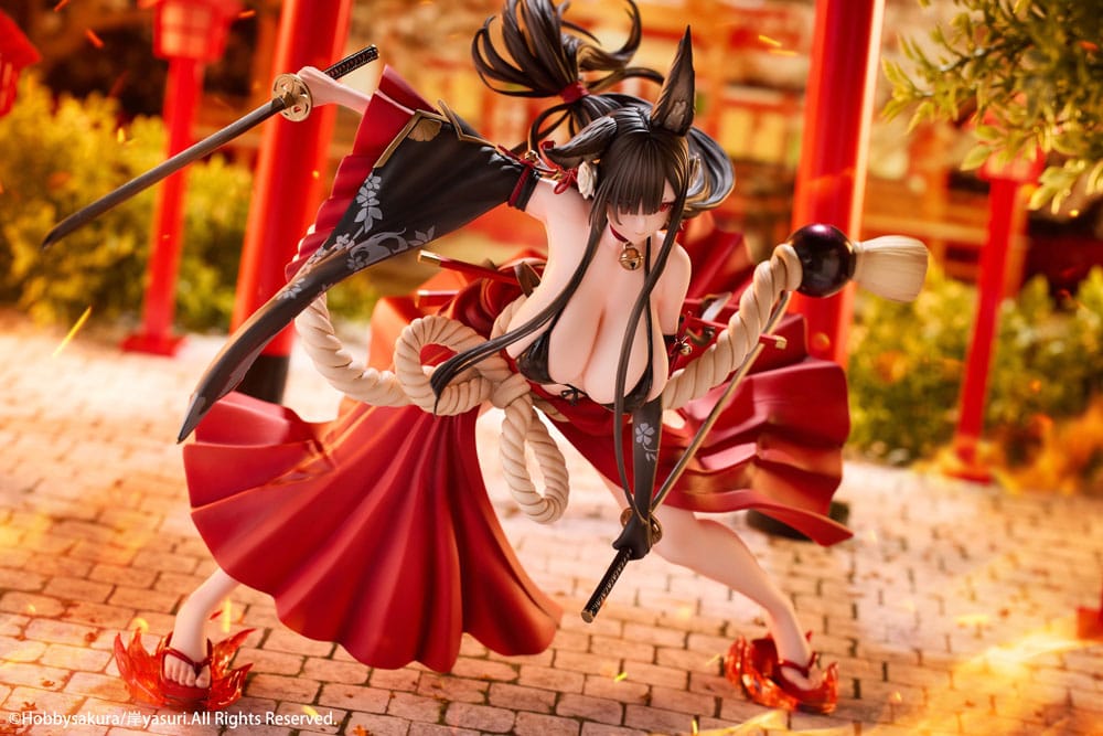 Original Illustration PVC Statue 1/7 Ying Mo illustration by Kishi yasuri 25 cm Scalefiguren Yokina